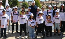 Sivas'ta Kongre bahçesinde spor etkinliği