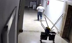 10'Uncu Katta Yakalanan Temizlik İşçisi Böyle Kaçtı