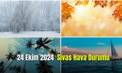 24 Ekim 2024 Sivas Hava Durumu