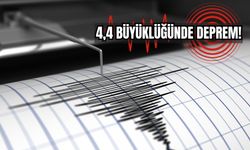 4,4 Büyüklüğünde Deprem!