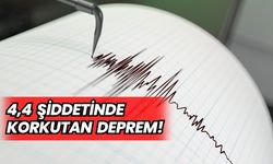 4,4 Büyüklüğünde Korkutan Deprem! 