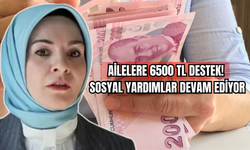 Bakanlık 6,500 TL'yi Hesaplara Yatırıyor:Sosyal Yardımlar Devam Ediyor