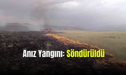 Anız Yangını Söndürüldü