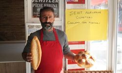 Bu fırında şehit ailelerine ekmek ücretsiz