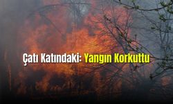 Çatı Katındaki Yangın Korkuttu