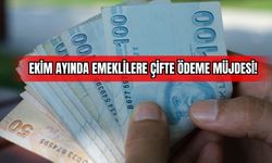  Ekim Ayında Emeklilere Çifte Ödeme Müjdesi!