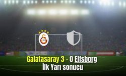 Galatasaray: 3 - Elfsborg: 0 İlk yarı