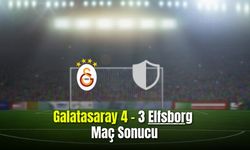 Galatasaray 4  Elfsborg: 3 Maç sonucu