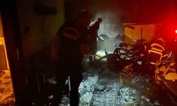  Korkutan Ev Yangını Ekiplerce Söndürüldü