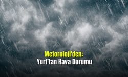 Metoroloji'den Hava Durumu
