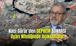 Naci Görür'den Malatya'da Meydana Gelen 6.0 Büyüklüğündeki Deprem Sonrası Açıklamalar