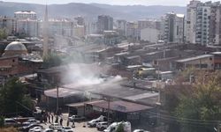 Sivas Sanayi Çarşısı'nda yangın