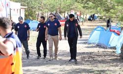 Sivas'ta AFAD kampta buluştu