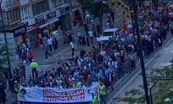 Sivas'ta Filistin için intifada yürüyüş