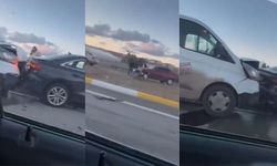 Sivas'ta Zincirleme Trafik Kazası