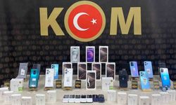 Sivas'ta 1 milyon TL değerinde kaçak telefon ele geçirildi