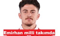 Sivasspor'dan Emirhan U20 Milli Takımı'nda