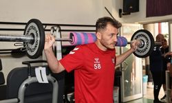 Sivasspor fitnesste ağırlık çalıştı