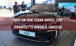 TOGG'un Yeni Sedan Modeli T10F, TEKNOFEST'te Gururla Tanıtıldı