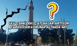 Ulu Cami'deki Çatlaklar Artıyor: Tarihi Eser Koruma Altında mı?