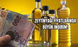 Zeytinyağı Fiyatlarında Büyük İndirim!