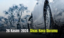 26 Kasım 2024  Sivas Hava Durumu