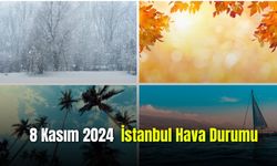 8 Kasım İstanbul Hava Durumu