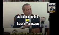 Adil Kira Yönetimi ile Esnafın Yanındayız