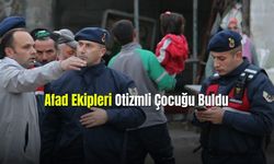 Afad Ekipleri Otizmli Çocuğu Buldu