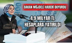 Bakan Müjdeli Haberi Duyurdu 4,9 Milyar TL Hesaplara Yatırıldı