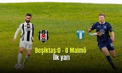 Beşiktaş: 0 - Malmö: 0 İlk Yarı