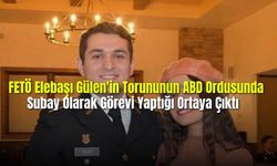 Elebaşı Gülen'in Torununun ABD Ordusunda Subay Olarak Görevi Yaptığı Ortaya Çıktı