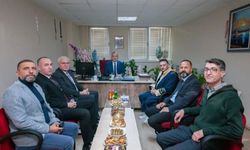 Rektör'den akademisyenlere ziyaret