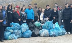 Sivas Gökpınar'da temizlik zamanı