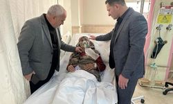 Sivas'ta 90'lık nine yangında yaralandı