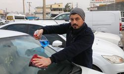 Sivas'ta buzlanan camlara çözüm