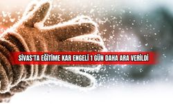Sivas'ta Eğitime Kar Engeli 1 Gün Daha Ara Verildi