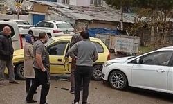 Sivas'ta hastane önünde kaza