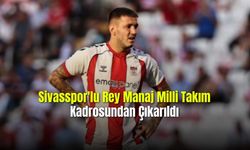 Sivasspor'lu Rey Manaj Milli Takım Kadrosundan Çıkarıldı