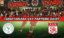 Taraftarlara Çay partisine davet