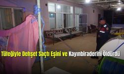 Tüfeğiyle Dehşet Saçtı Eşini ve Kayınbiraderini Öldürdü