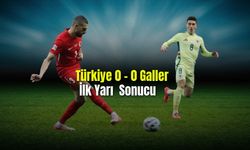 Türkiye 0 - 0 Galler İlk Yarı Sonucu