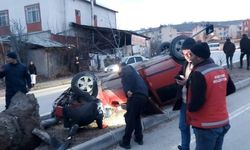 Refüje çıktı, ters döndü