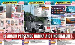 Sivas'ta A101 Marketlerde Büyük İndirim Fırsatları: 12 Aralık Perşembe A101 İndirimli Ürün Kataloğu