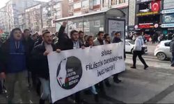 Sivas'ta Filistin Dayanışma Yürüyüşü