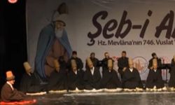 Sivas'ta Hz.Mevlana için mevlid ve Sema