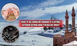 Sivas'ta Kış Soğukları: Sobadan ve Elektrikli Isıtıcıdan Kaynaklanan Tehlikelere Dikkat! 