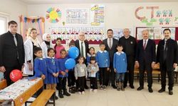 Sivas Valisi'nden Çelebiler İlkokulu ziyareti