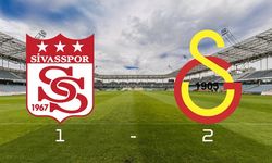 Sivasspor - Galatasaray: İlk Yarı Galatasaray'ın Son Dakika Golüyle 2-1!