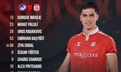 Sivasspor'un kupa kadrosu açıklandı